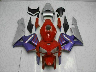 Rot Lila 2005-2006 Honda CBR600RR Motorrad Verkleidung