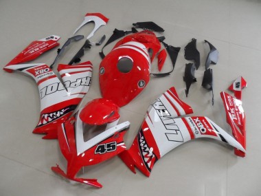 Rot Liverpool 45 2012-2016 Honda CBR1000RR Motorrad Verkleidung