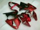 Rot Schwarz 2000-2002 Kawasaki ZX6R Motorrad Verkleidung Rot Schwarz 2000-2002 Kawasaki ZX6R Motorrad Verkleidung