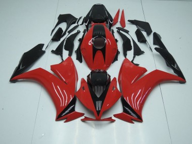 Rot Schwarz ohne Aufkleber 2012-2016 Honda CBR1000RR Motorrad Verkleidung