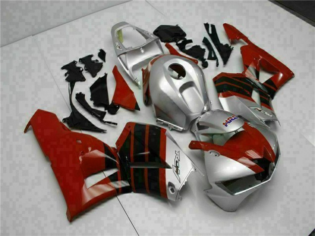 Rot Silber 2013-2021 Honda CBR600RR Motorrad Verkleidung Rot Silber 2013-2021 Honda CBR600RR Motorrad Verkleidung