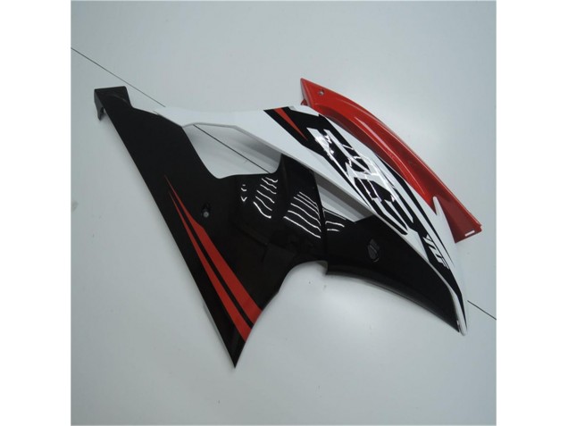 Rot Weiß 2008-2016 Yamaha YZF R6 Motorrad Verkleidungen Rot Weiß 2008-2016 Yamaha YZF R6 Motorrad Verkleidungen