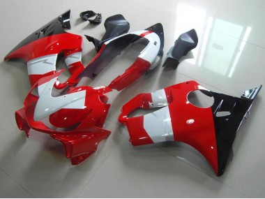 Rot Weiß Schwarz 2004-2007 Honda CBR600 F4i Motorrad Verkleidung