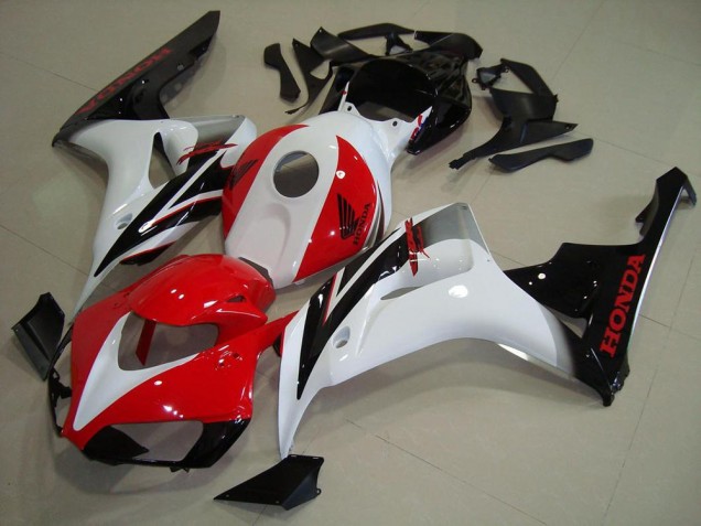 Rot Weiß Schwarz 2006-2007 Honda CBR1000RR Motorrad Verkleidung Rot Weiß Schwarz 2006-2007 Honda CBR1000RR Motorrad Verkleidung