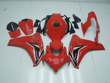 Rot und Goldschwarz 2008-2011 Honda CBR1000RR Motorrad Verkleidung