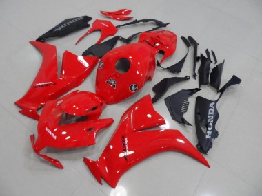 Rot und Matt Schwarz 2012-2016 Honda CBR1000RR Motorrad Verkleidung