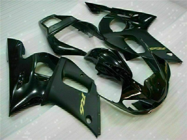 Schwarz 1998-2002 Yamaha YZF R6 Motorrad Verkleidungen Schwarz 1998-2002 Yamaha YZF R6 Motorrad Verkleidungen