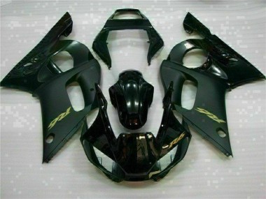 Schwarz 1998-2002 Yamaha YZF R6 Motorrad Verkleidungen