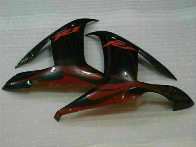 Schwarz 2002-2003 Yamaha YZF R1 Motor Verkleidungen Schwarz 2002-2003 Yamaha YZF R1 Motor Verkleidungen