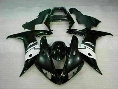 Schwarz 2002-2003 Yamaha YZF R1 Motorrad Vollverkleidung