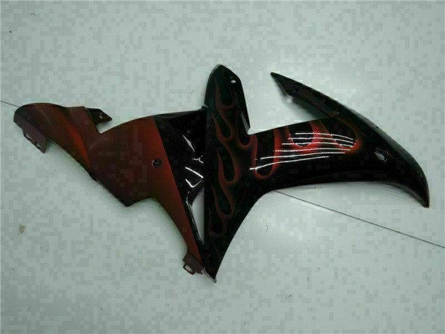 Schwarz 2002-2003 Yamaha YZF R1 Motorrad Vollverkleidung & Plastik Schwarz 2002-2003 Yamaha YZF R1 Motorrad Vollverkleidung & Plastik