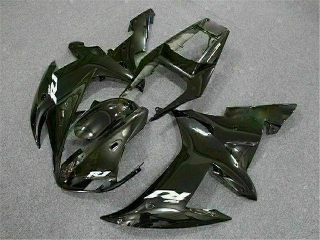 Schwarz 2002-2003 Yamaha YZF R1 Verkleidungen Schwarz 2002-2003 Yamaha YZF R1 Verkleidungen