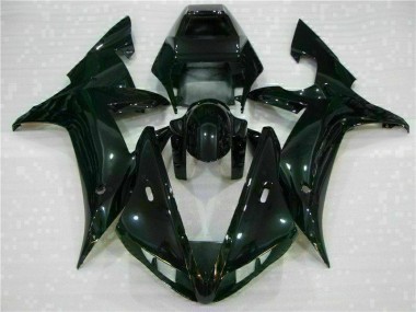 Schwarz 2002-2003 Yamaha YZF R1 Verkleidungen & Plastik