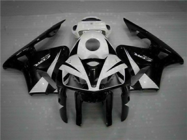 Schwarz 2005-2006 Honda CBR600RR Motorrad Verkleidung & Plastik
