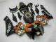 Schwarz 2005-2006 Honda CBR600RR Verkleidung Schwarz 2005-2006 Honda CBR600RR Verkleidung