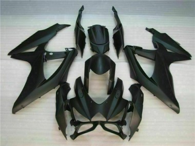 Schwarz 2008-2010 Suzuki GSXR 600/750 Motorrad Verkleidung