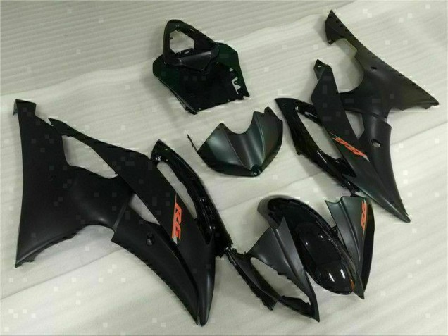 Schwarz 2008-2016 Yamaha YZF R6 Motorradverkleidung Plastik Kits Schwarz 2008-2016 Yamaha YZF R6 Motorradverkleidung Plastik Kits