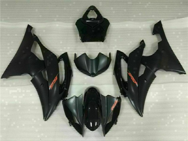 Schwarz 2008-2016 Yamaha YZF R6 Motorradverkleidung Plastik Kits Schwarz 2008-2016 Yamaha YZF R6 Motorradverkleidung Plastik Kits