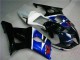 Schwarz Blau 2003-2004 Suzuki GSXR 1000 Motorrad Vollverkleidung Schwarz Blau 2003-2004 Suzuki GSXR 1000 Motorrad Vollverkleidung