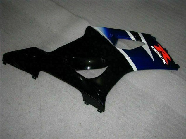 Schwarz Blau 2003-2004 Suzuki GSXR 1000 Motorrad Vollverkleidung Schwarz Blau 2003-2004 Suzuki GSXR 1000 Motorrad Vollverkleidung