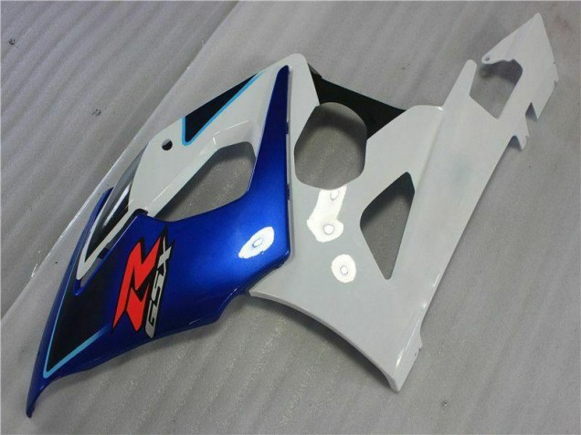Schwarz Blau Weiß 2005-2006 Suzuki GSXR 1000 Motorrad Verkleidung