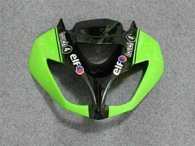 Schwarz Grün 3M Touch4 2009-2012 Kawasaki ZX6R Motorrad Verkleidung Schwarz Grün 3M Touch4 2009-2012 Kawasaki ZX6R Motorrad Verkleidung