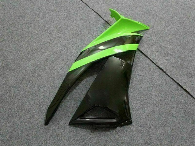 Schwarz Grün 3M Touch4 2009-2012 Kawasaki ZX6R Motorrad Verkleidung Schwarz Grün 3M Touch4 2009-2012 Kawasaki ZX6R Motorrad Verkleidung