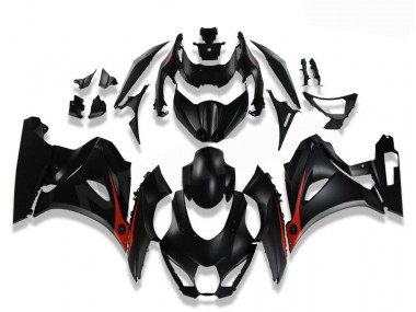 Schwarz Rot 2017-2021 Suzuki GSXR 1000 Motorrad Verkleidung