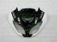 Schwarz Weiß 3M Touch4 2009-2012 Kawasaki ZX6R Motorrad Verkleidung Schwarz Weiß 3M Touch4 2009-2012 Kawasaki ZX6R Motorrad Verkleidung