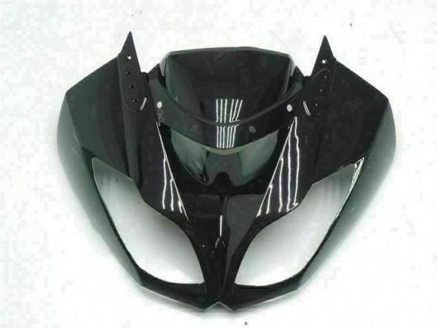 Schwarz Weiß Ninja 636 2009-2012 Kawasaki ZX6R Motorrad Verkleidung Schwarz Weiß Ninja 636 2009-2012 Kawasaki ZX6R Motorrad Verkleidung