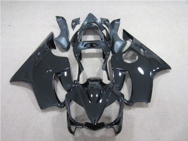 Schwarz ohne Aufkleber 2001-2003 Honda CBR600 F4i Motorrad Verkleidung