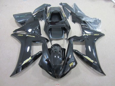Schwarz und Gold Aufkleber 2002-2003 Yamaha YZF R1 Motorrad Verkleidung