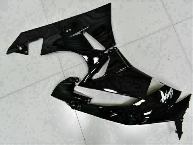 Schwarz weißer Ninja 2009-2012 Kawasaki ZX6R Motorrad Verkleidung Schwarz weißer Ninja 2009-2012 Kawasaki ZX6R Motorrad Verkleidung