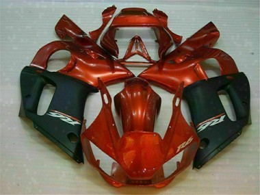 Schwarzbraun 1998-2002 Yamaha YZF R6 Motorrad Verkleidung