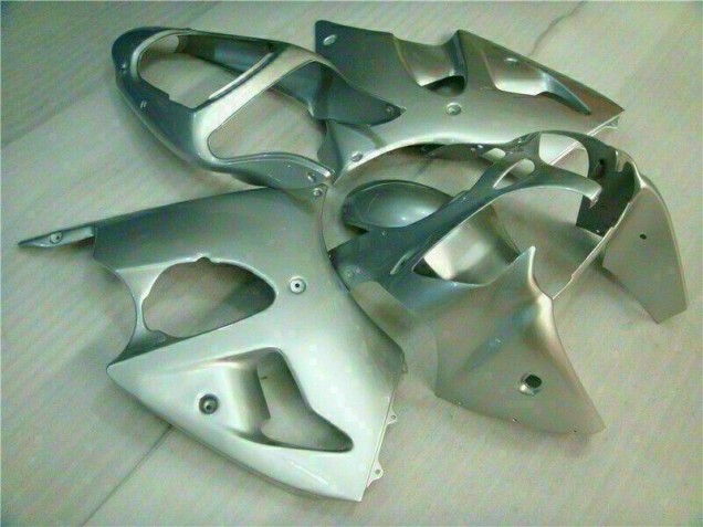 Silber 2000-2002 Kawasaki ZX6R Motorrad Verkleidung
