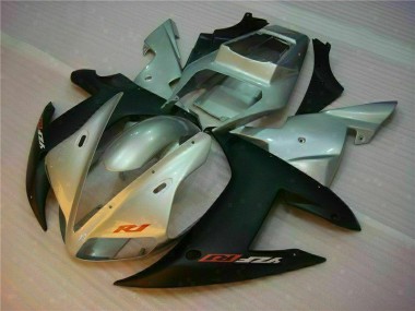 Silber 2002-2003 Yamaha YZF R1 Motorrad Verkleidungen