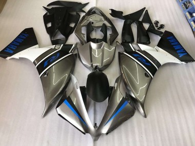 Silber Blau 2009-2011 Yamaha YZF R1 Motorrad Verkleidung