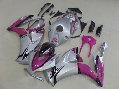 Silber Rosa 2012-2016 Honda CBR1000RR Motorrad Verkleidung