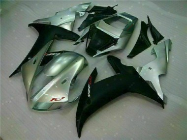 Silber Schwarz 2002-2003 Yamaha YZF R1 Motorrad Verkleidung