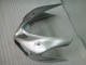 Silber Schwarz 2005-2006 Kawasaki ZX6R Motorrad Verkleidung Silber Schwarz 2005-2006 Kawasaki ZX6R Motorrad Verkleidung