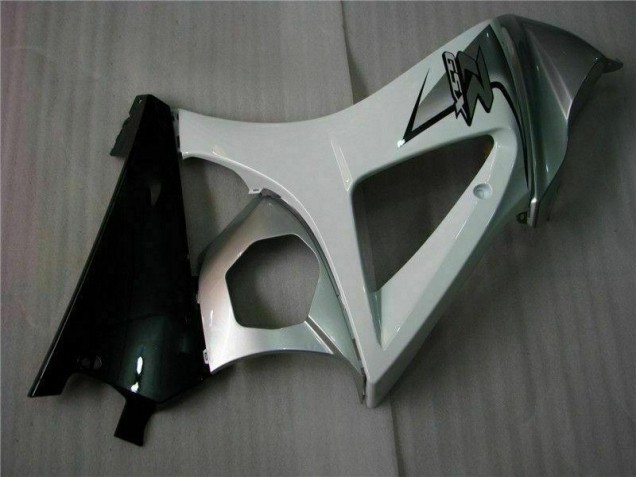 Silber Weiß 2007-2008 Suzuki GSXR 1000 Motorrad Verkleidung Silber Weiß 2007-2008 Suzuki GSXR 1000 Motorrad Verkleidung