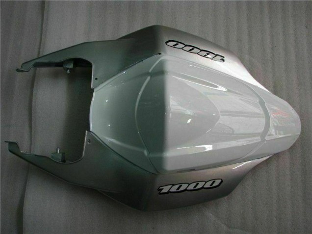 Silber Weiß 2007-2008 Suzuki GSXR 1000 Motorrad Verkleidung Silber Weiß 2007-2008 Suzuki GSXR 1000 Motorrad Verkleidung