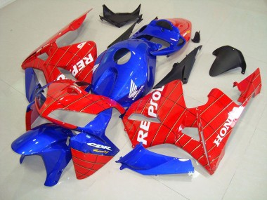 Spider Man Repsol 2005-2006 Honda CBR600RR Motorrad Verkleidung