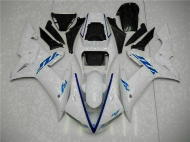 Weiß 2002-2003 Yamaha YZF R1 Motorrad Verkleidung & Plastik
