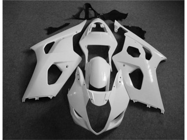 Weiß 2003-2004 Suzuki GSXR 1000 Motorrad Verkleidung Komplett Sets
