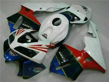 Weiß 2005-2006 Honda CBR600RR Motorrad Vollverkleidung