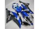 Weiß Blau Schwarz 2008-2016 Yamaha YZF R6 Motorrad Verkleidung Weiß Blau Schwarz 2008-2016 Yamaha YZF R6 Motorrad Verkleidung