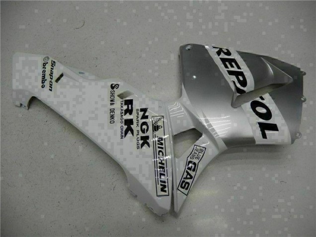 Weiß Repsol 2003-2004 Honda CBR600RR Motorrad Verkleidungen Weiß Repsol 2003-2004 Honda CBR600RR Motorrad Verkleidungen