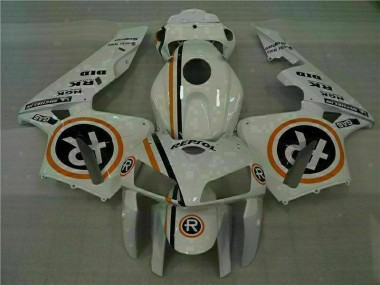 Weiß Repsol 2005-2006 Honda CBR600RR Motorrad Verkleidung