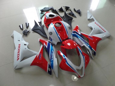 Weiß Rot Blau HRC 2007-2008 Honda CBR600RR Motorrad Verkleidung